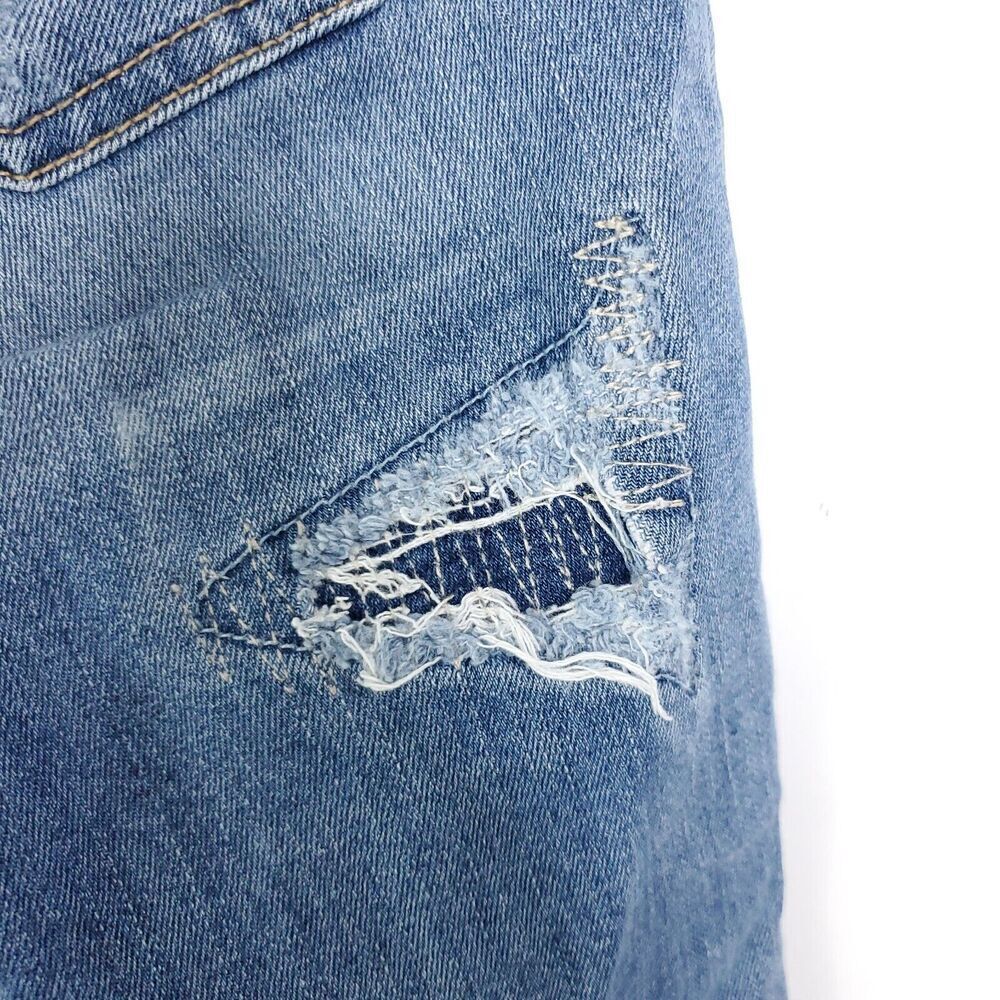Flying Monkey Jeans Womens 25 Patchwork Skinny As… - image 8